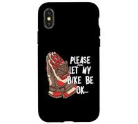 Carcasa para iPhone X/XS Dirt Bike Please Let My Bike Be Ok Motocross Bike Oración