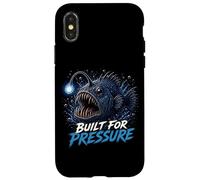 Carcasa para iPhone X/XS Diseñado para Pescadores de presión con gráfico de mar Profundo