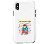Carcasa para iPhone X/XS Diseño Conceptual de Conciencia Mental de Bucle de Pensamiento excesivo