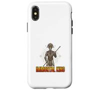 Carcasa para iPhone X/XS Diseño de gobernante Egipcio Antiguo Rey Inmortal