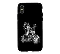Carcasa para iPhone X/XS Diseño de Motocicleta del Presidente George Washington