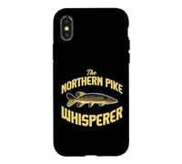 Carcasa para iPhone X/XS Diseño de Pesca Northern Pike Whisperer