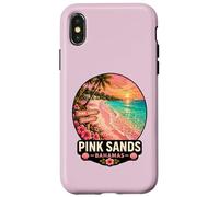 Carcasa para iPhone X/XS Diseño de Puesta de Sol en la Playa Tropical de Sands Bahamas