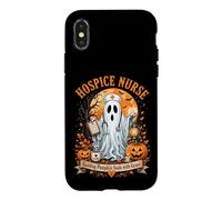 Carcasa para iPhone X/XS Diseño Ghost Nurse Halloween Pumpkin Hospice