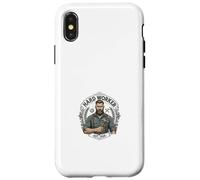 Carcasa para iPhone X/XS Diseño Hard Worker Vintage Craftsman Strength Legacy