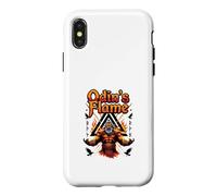 Carcasa para iPhone X/XS Diseño mítico del símbolo del Poder del Dios del Fuego Guerrero