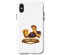 Carcasa para iPhone X/XS Diseño Retro de One Last Beer Night