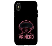 Carcasa para iPhone X/XS Diseño tecnológico futurista VR Nerd