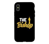 Carcasa para iPhone X/XS Disfraz de ajedrez a Juego para Fiesta de Halloween de The Bishop