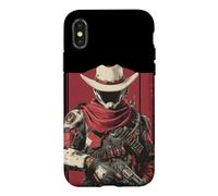 Carcasa para iPhone X/XS Disfraz de Cool Adventure Space Cowboy