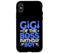 Carcasa para iPhone X/XS Disfraz de Fiesta de cumpleaños de Gigi of The Boss como una Abuela jefa
