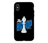 Carcasa para iPhone X/XS Disfraz de Obispo a Juego para Halloween