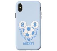 Carcasa para iPhone X/XS Disney Team Mickey Soccer Ball Icon #28 Sports Championship