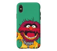 Carcasa para iPhone X/XS Disney The Muppets Animal Electric Mayhem Big Face Green