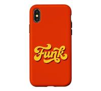 Carcasa para iPhone X/XS Distressed Soul Music Retro 80s Disco - Vintage Style Funk