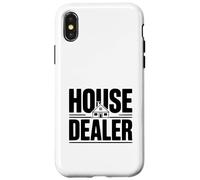 Carcasa para iPhone X/XS Distribuidor de Casas Humor Divertido de inversión inmobiliaria