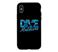 Carcasa para iPhone X/XS Dive The Maldives - Camiseta de Buceo