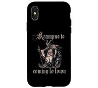 Carcasa para iPhone X/XS Diversión aterradora de Navidad Horror bajo el árbol de