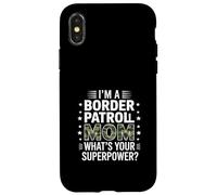 Carcasa para iPhone X/XS Divertido Dicho de Superpoder de mamá de la Patrulla