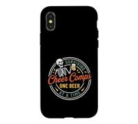 Carcasa para iPhone X/XS Divertido diseño de Cerveza Surviving Cheer Comps