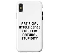 Carcasa para iPhone X/XS Divertido diseño de Sarcasmo de Inteligencia Artificial AI - Humor
