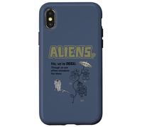 Carcasa para iPhone X/XS Divertidos Jomon japoneses, arqueología