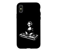 Carcasa para iPhone X/XS DJ Joconde, diseño, música, Moderno, Mezcla y Festival, diversión