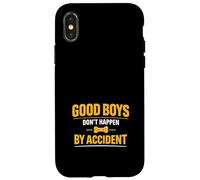 Carcasa para iPhone X/XS Dog Dad Good Boys Club Funny Dog Lover Men Pup Parent
