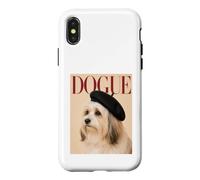 Carcasa para iPhone X/XS Dogue - Mamá habanera, bichón, Perro Habanero, papá