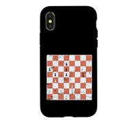 Carcasa para iPhone X/XS Dominando el Final del Ajedre
