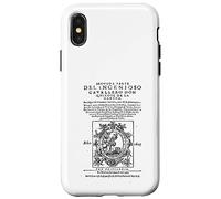 Carcasa para iPhone X/XS Don Quijote: Miguel de Cervantes - Regalos de bellas artes