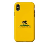 Carcasa para iPhone X/XS Dont Spy On Me Cámara Vigilancia de Privacidad