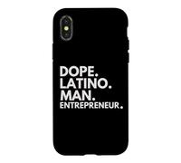 Carcasa para iPhone X/XS Dope Hombre Latino Emprendedor Herencia Latina Orgullo Hispano