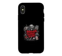 Carcasa para iPhone X/XS Draugr Grave Goods Viking Undead Warrior Saga
