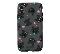 Carcasa para iPhone X/XS DreamWorks Dragons Toothless Expressions All Over Print