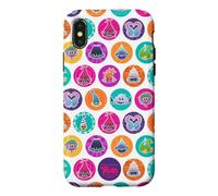 Carcasa para iPhone X/XS DreamWorks Trolls Character Icons All Over Print