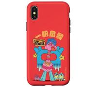 Carcasa para iPhone X/XS DreamWorks Trolls Cooper Lunar New Year Celebration