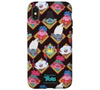 Carcasa para iPhone X/XS DreamWorks Trolls Lunar New Year Character All-Over Print