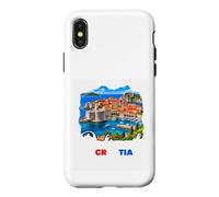 Carcasa para iPhone X/XS Dubrovnik Croacia Costa Adriática Viajes Vacaciones