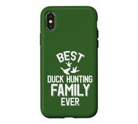 Carcasa para iPhone X/XS Duck Hunter La Mejor Familia de Caza de Patos