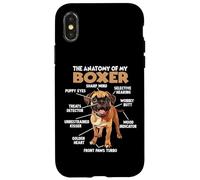 Carcasa para iPhone X/XS Dueño del Perro del Boxeador T | Boxeador alemán | Dueño de