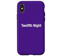 Carcasa para iPhone X/XS Duodécima Noche