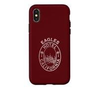 Carcasa para iPhone X/XS Eagles Hotel California Emblema