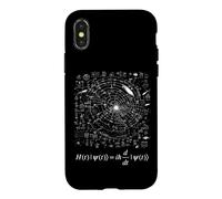 Carcasa para iPhone X/XS Ecuación de Schrödinger Mecánica cuántica Física teórica