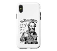 Carcasa para iPhone X/XS Ecuaciones de Maxwell Matemáticas Nerd Ciencia Física