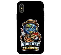 Carcasa para iPhone X/XS Educar y Celebrar el diseño de Humor del Aula del Profesor