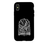 Carcasa para iPhone X/XS El Amor Entre Leander y el héroe cruza Las tormentas míticas