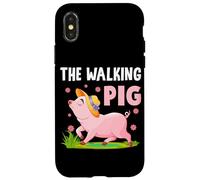 Carcasa para iPhone X/XS El Cerdo Caminante