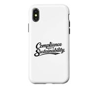 Carcasa para iPhone X/XS El cumplimiento Cumple con la sostenibilidad - Protección del Medio Ambiente