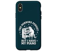 Carcasa para iPhone X/XS El Divertido Pianista de The Horrors Persist